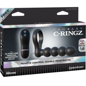 Fantasy c-ringz anillo control remoto doble penetraci?n