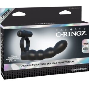 Fantasy c-ringz anillo doble penetracion posable