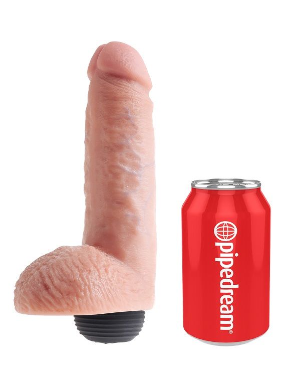 King cock pene realistico eyaculador natural 20.32cm