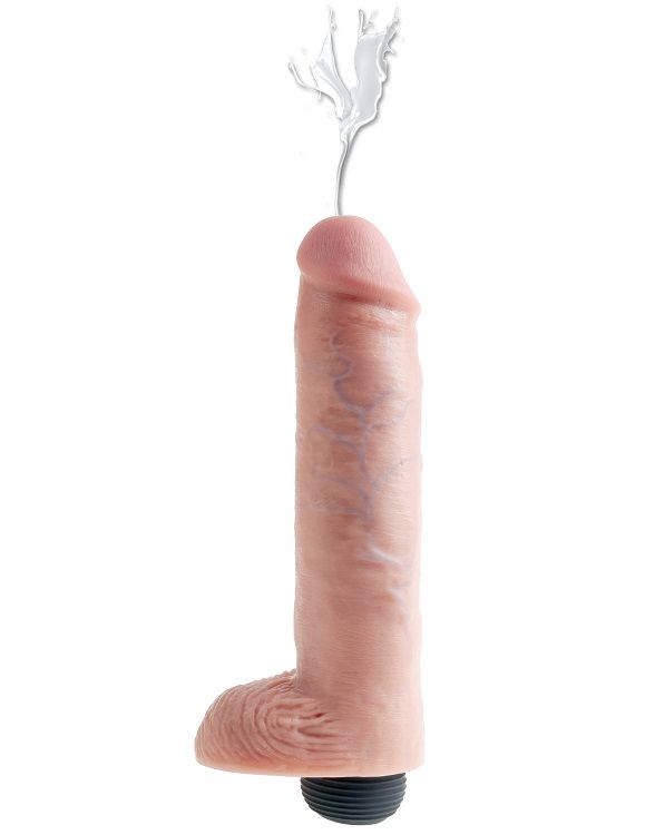 King cock pene realistico eyaculador natural 25.40cm