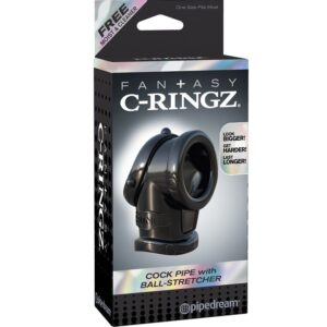 Fantasy c-ringz cock pipe with ball strech