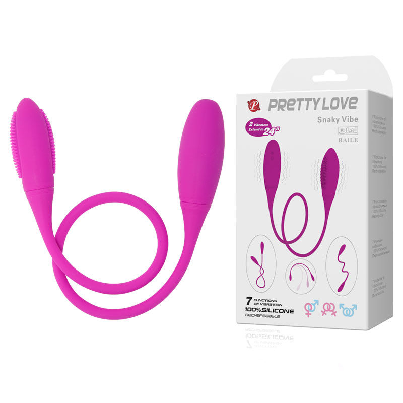 Deluxe pretty love snaky vibrador 7v