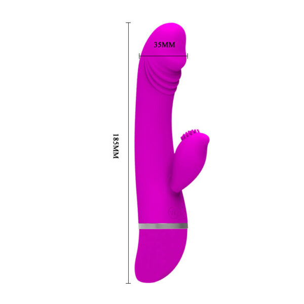 Pretty love flirtation - vibrador con rabbit david