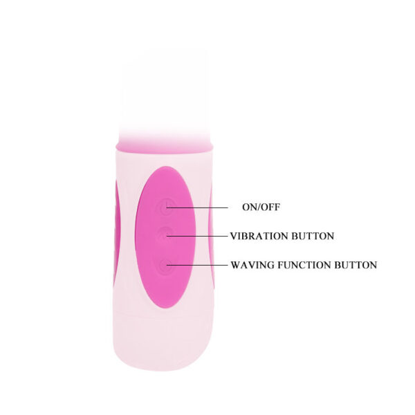 Baile pretty bunny triple vibrador rotador