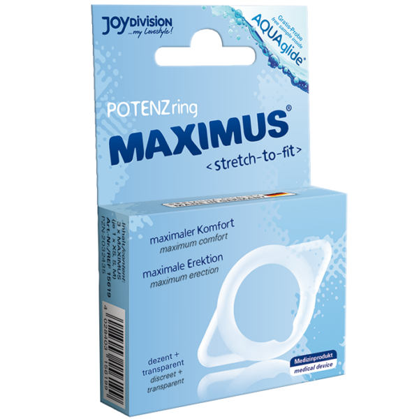 Maximus pack 3 anillos xs + s + m