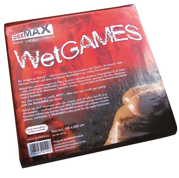 Joydivision sexmax - sabana roja de plastico reutilizable