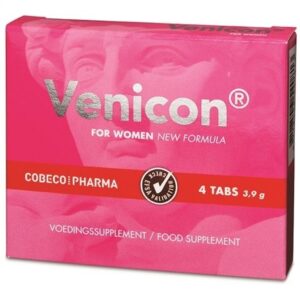 Cobeco venicon suplemento libido mujer 4cap