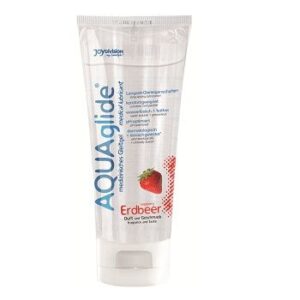 Aquaglide lubricante sabor fresa 100 ml.