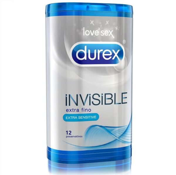 Durex invisible extra fino 12 uds