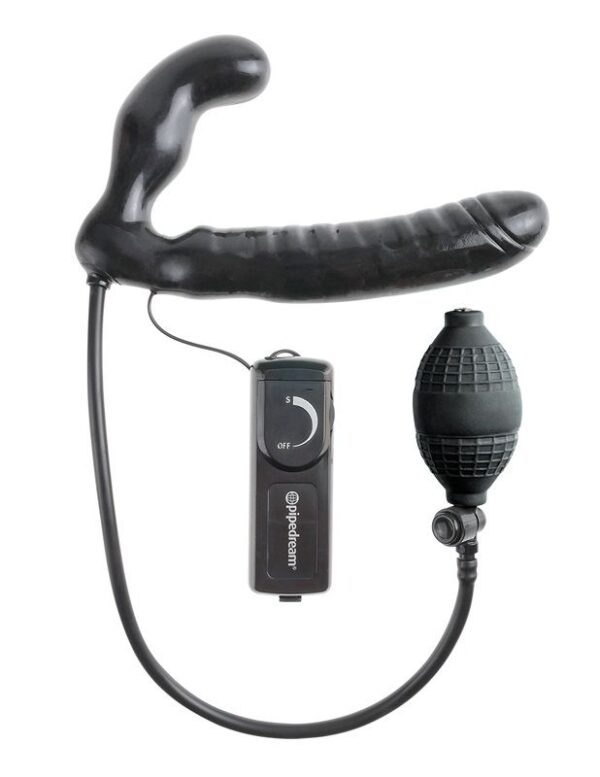 Fetish fantasy series arnes doble inflable con vibrador