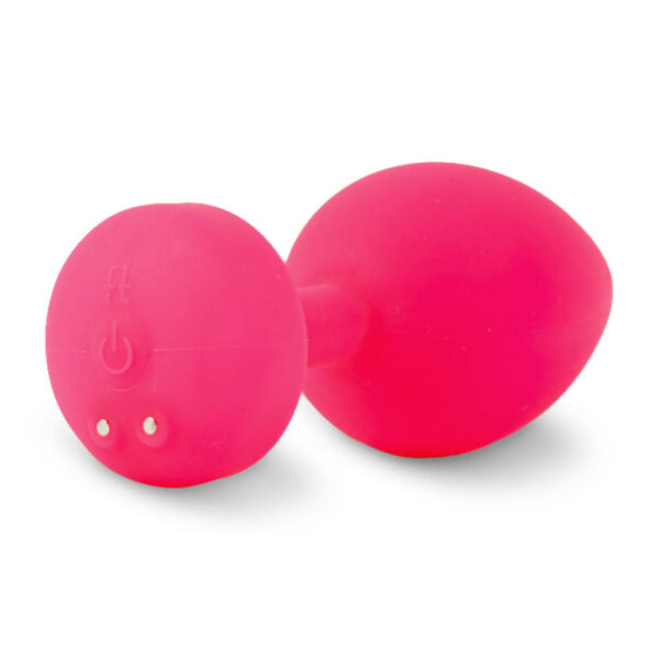 Funtoys gplug anal vibrador recargable peque?o rosa neon 3cm