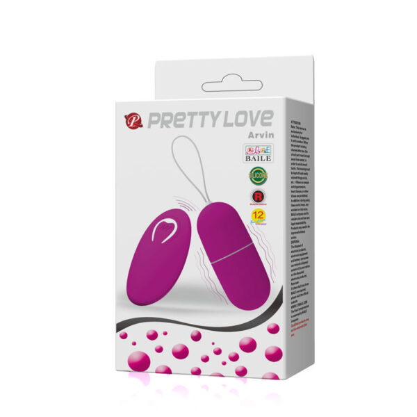 Pretty love huevo vibrador arvin control remoto 12v
