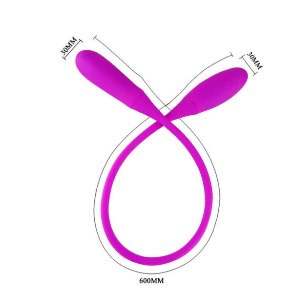 Pretty love smart - snaky vibe vibrador 7v + 3 tickling