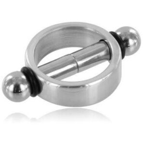 Metal hard pinzas pezones iman