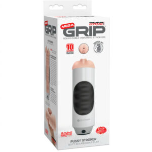 Pipedream extreme toyz mega grip vagina masturbador vibrador