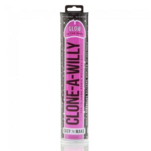 Clone a willy clonador pene rosa luminiscente con vibrador