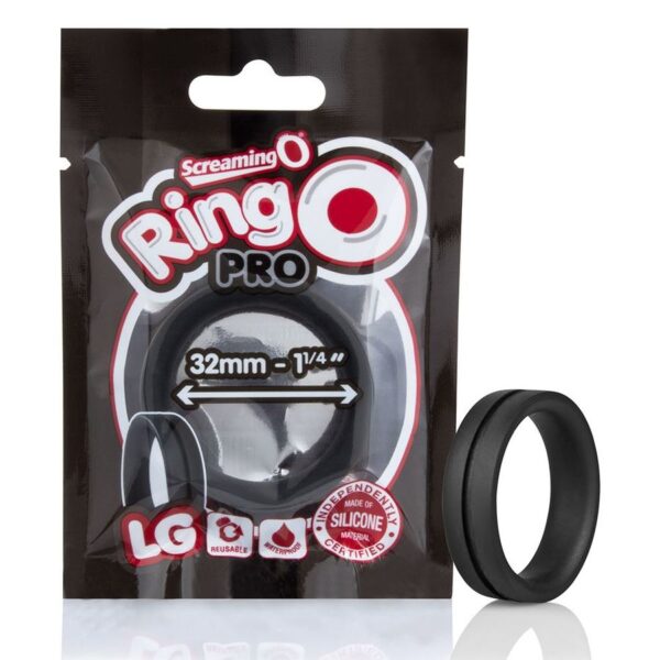 Screaming o  anillo potenciador ringo pro lg negro 32mm