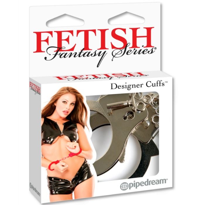 Fetish fantasy series designer metal handcuffs