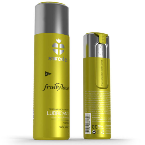 Swede fruity love lubricante manzana golden y vainilla 50 ml