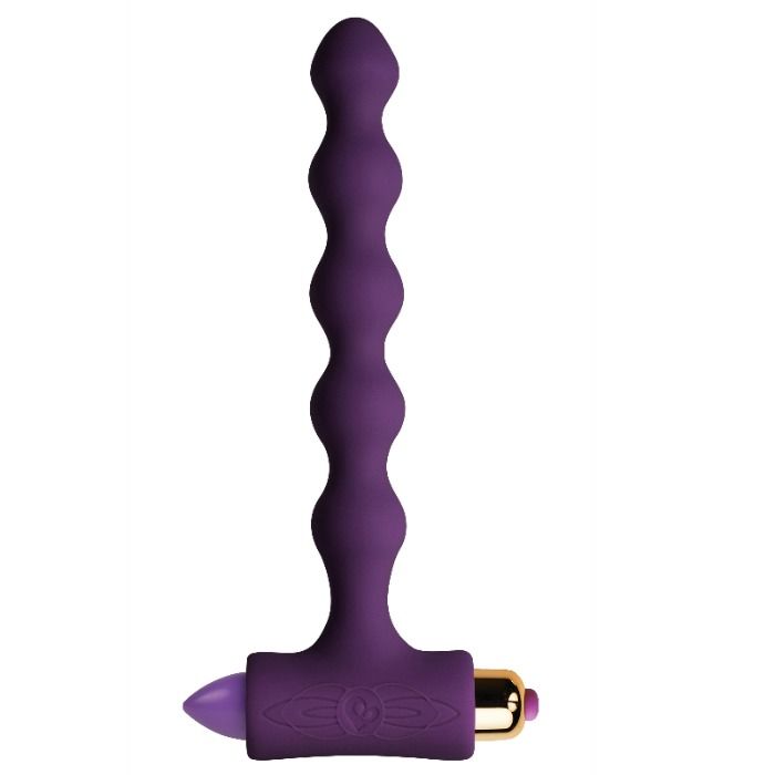 Plug anal con vibraci?n y ondulaciones petite sensations pearls