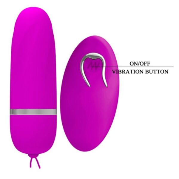 Huevo vibrador debby con mando pretty love