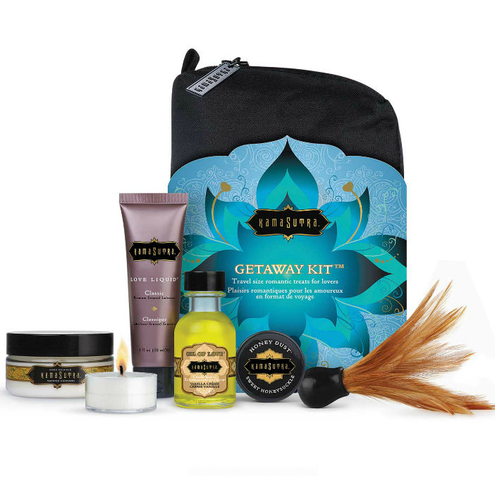 Kamasutra romantico y lujoso kit en tama?o viaje