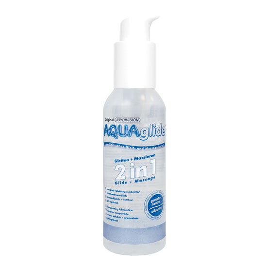 Aquaglide 2 en 1 lubricante + masaje 125 ml
