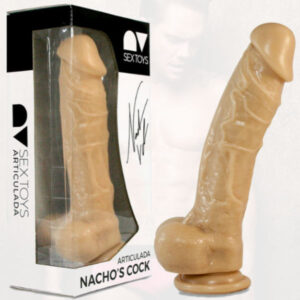 R?plica pene nacho vidal articulada 24cm