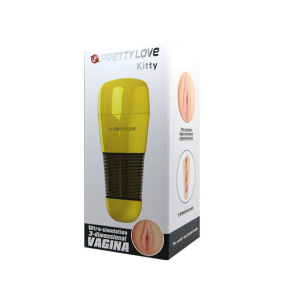 Masturbador masculino kitty ultra simulacion vagina