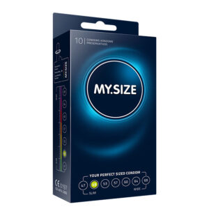My size natural condom latex 49mm 10uds