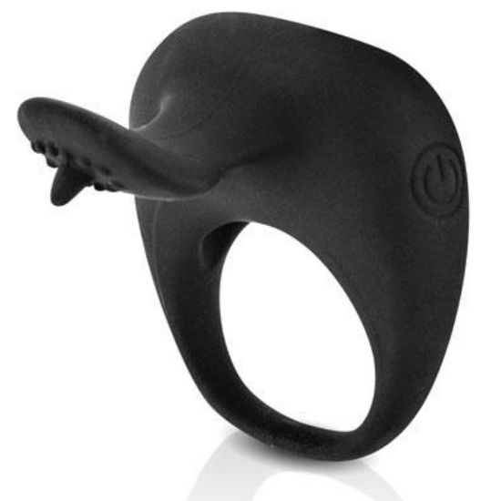 Anillo vibrador thimble pretty love - negro