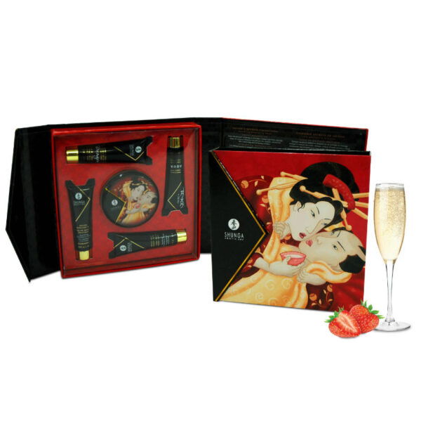 Kit secret geisha fresa champagne