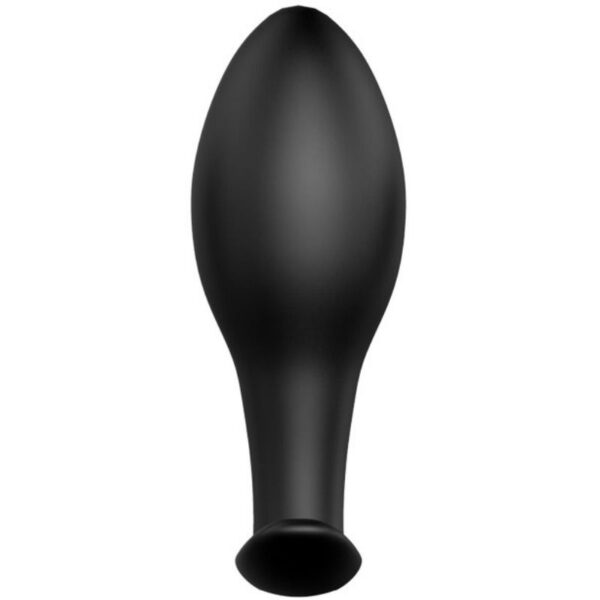 Pretty love plug anal silicona ancla 8.5 cm negro