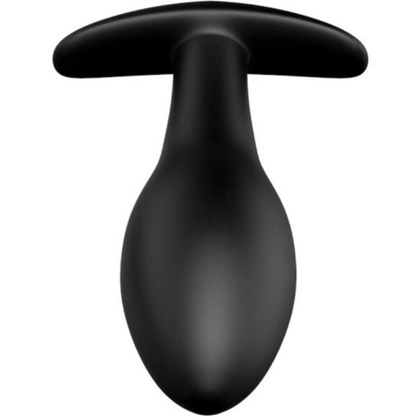 Pretty love plug anal silicona ancla 8.5 cm negro