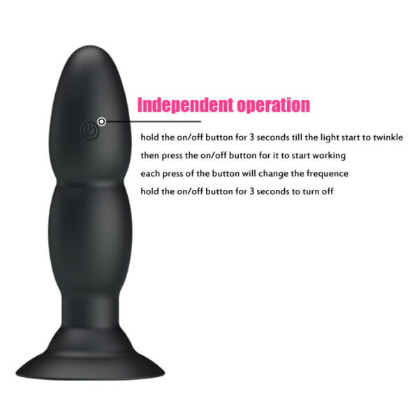Pretty love plug vibrador y rotaci?n por control remoto
