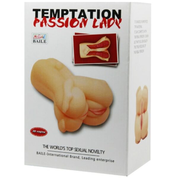 Temptation passion lady masturbador trio