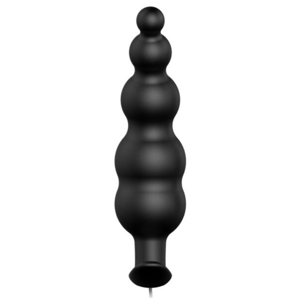 Pretty love plug anal silicona estimulacion extra y 12 modos vibracion - negro