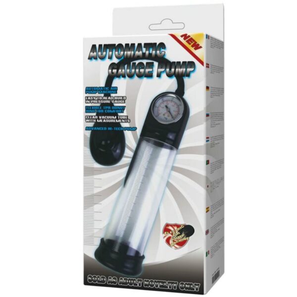 Bomba de ereccion automatica con medidor de presi?n