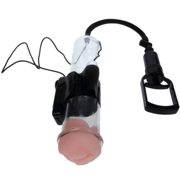 Bomba de ereccion con tirador de dedo y vibraci?n