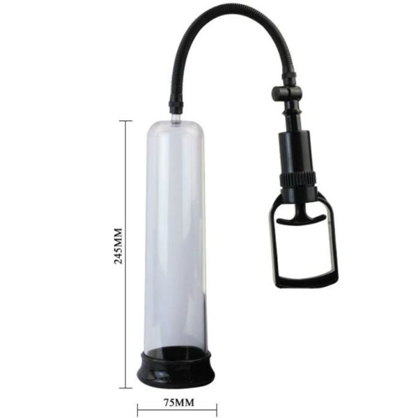 Bomba de ereccion con tirador de dedo y vibraci?n