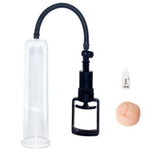 Bomba de ereccion tirador  y boquilla vagina 25 cm