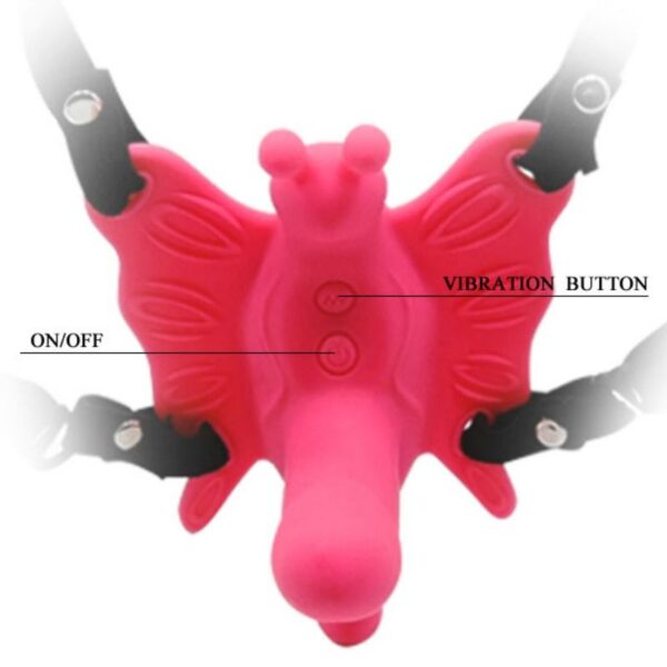 Ultra passionate arnes mariposa vibrador