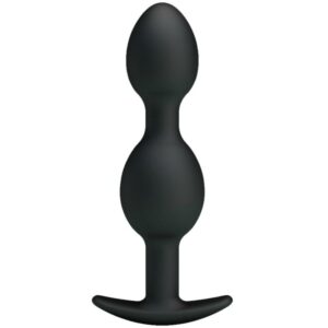 Pretty love bolas anales silicona 12.5 cm negro