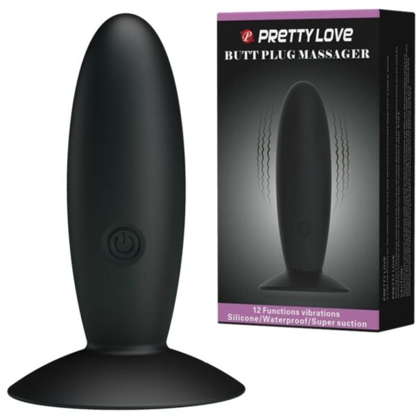 Pretty love  bottom plug anal silicona recargable