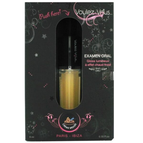 Voulez vous labial efecto calor-frio cr?me brul?e