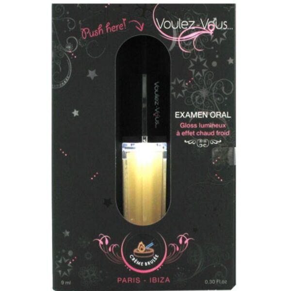 Voulez vous labial efecto calor-frio cr?me brul?e