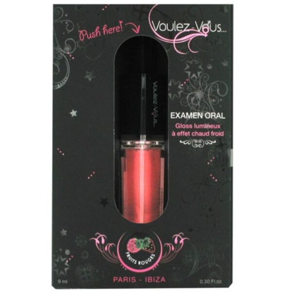 Voulez vous labial efecto calor-frio frutos rojos