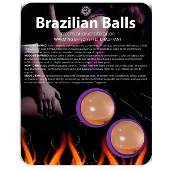 Brazilian balls efecto calor 2 unidades