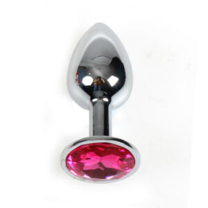 Secretplay plug anal aluminio fucsia 7cm