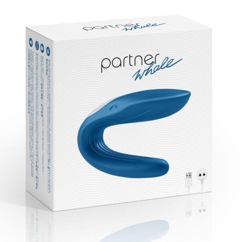 Partner toy whale vibrador para dos